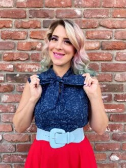 STEM Bow Top -Retrolicious IMG 9293