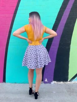 Hedgehog Skater Skirt -Retrolicious PhotoSep23 13725AM