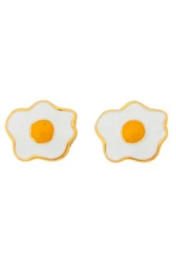 Fried Egg Stud Earrings
