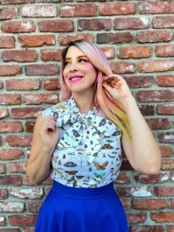 Royal Blue Skater Skirt -Retrolicious image 349ccf82 a04b 4ce9 bfdc 43f1e61bbed2