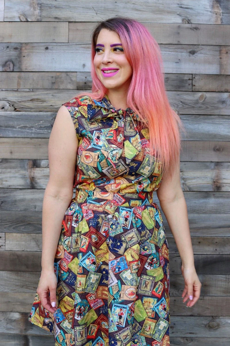 Fairytale Books A-line Skirt 2 Fairytale Books A-line Skirt - Image 2